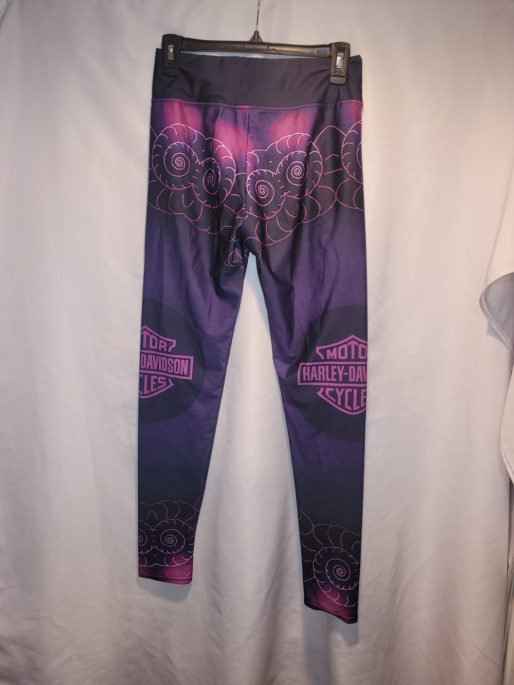 Harley-Davidson Girls' Purple Gradient Leggings